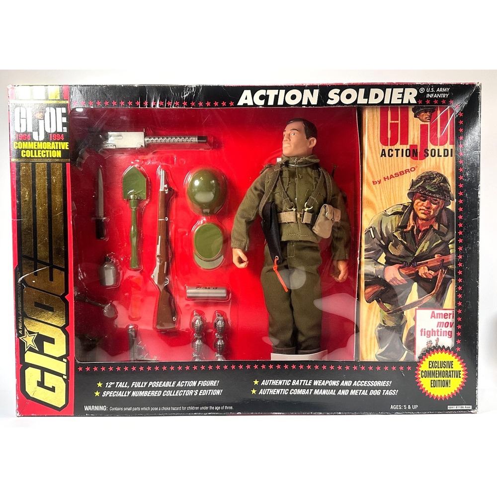 GI Joe Action Soldier 12" 1964-1994 30th Anniversary‎ Commemorative Collection